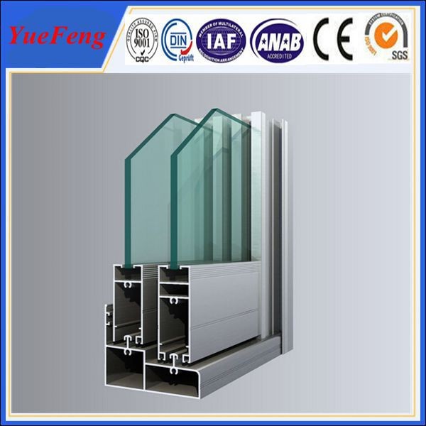 Quality 1.6mm thickness thermal break aluminium doors and windows wholesale
