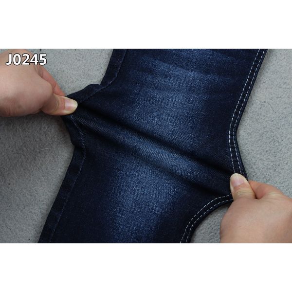 Quality Stretch Slubby Lady'S Denim Fabric 9.6 Ounce Middle Weight Jeans Fabric By The Yard wholesale