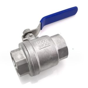 Safety Structure Stainless Steel Ball Valve with Steel Handle Customized