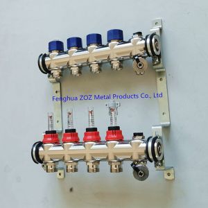 China Stainless Steel Radiant Floor Heating Manifold from Fenghua ZOZ Metal Products Co., Ltd. on sale