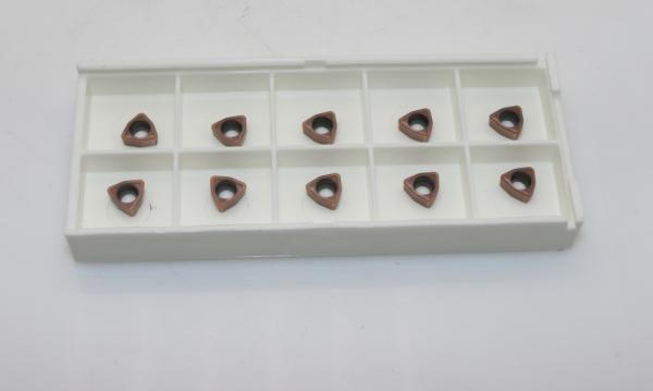 Quality WCMX030208FN Cnc Turning Tools Inserts , Tungsten Indexable Inserts Used In Cnc Tooling wholesale