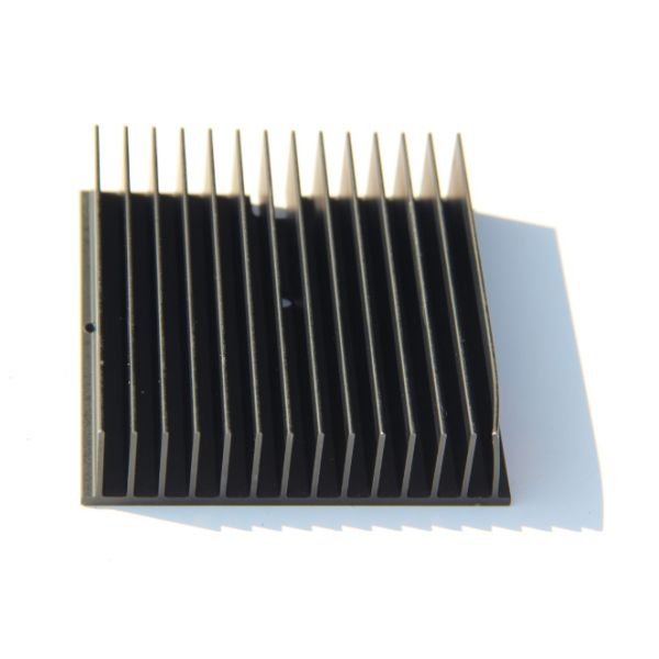 Quality Black Anodized 6005-T5 Aluminium Heatsink Extrusions , Finished Machining wholesale