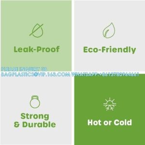 Paper Food Containers With Vented Lids, To Go Hot Soup Bowls, Disposable Ice