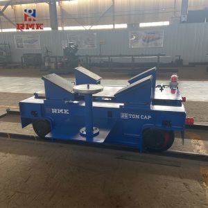 15T Coil Handling Cart Transport Large Coils Steel Or Aluminum