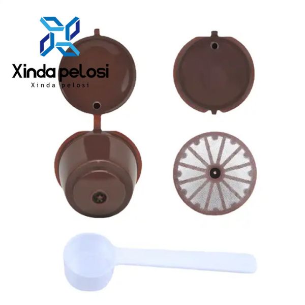 Quality Coffee Pods Compatible With Dolce Gusto Caps Aluminum Foil Empty Small Refillable Capsules Pods wholesale