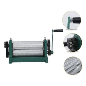 Embossing Bee Wax Press Mold Comb Emboss Used Manual Aluminum Alloy Roller