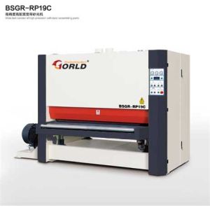 Two-Head 1900mm Width Wide Belt Sander, BSGR-RP19C