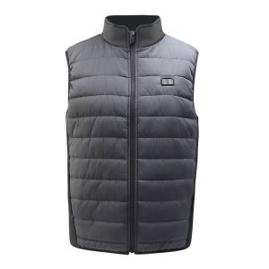 OEM USB Electric Heated Padded Gilet FCC Heated Battery Operated Vest