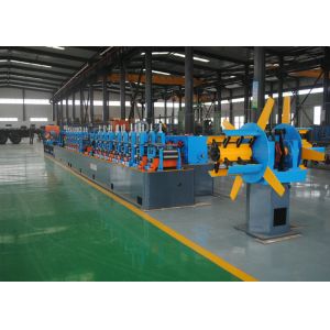 Friction Saw Cutting ERW Pipe Mill for 21-63mm Tubes
