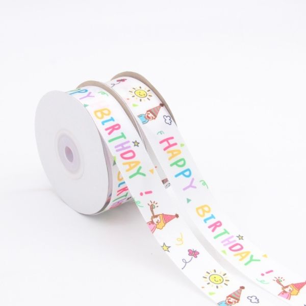 Quality Custom Multicolor Printed Satin Ribbon by the yard Full-Color Logo Ribbons Manufacturer wholesale