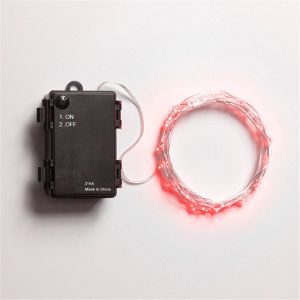 ON/OFF Waterproof 3*AA Battery Operated LED String Lights For Christmas, Party,