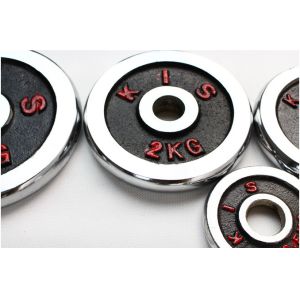 2.5kg 5kg 7.5kg 10kg 15kg 20kg chromed dumbbell palte barbell plate for weight
