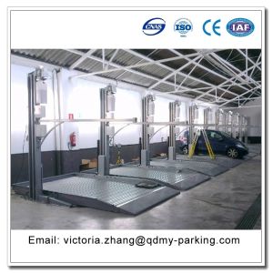 2 Level Parking Lift Multilevel Parking System Multi-level Car Storage