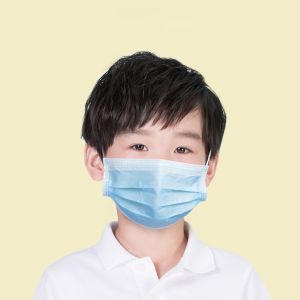 Non Irritating Disposable Kids Mask , Dust Prevention Child Surgical Mask