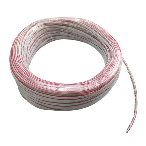 High Resolution LED Monitor Cable White 2C*20/0.18mm2 For Clear Visual