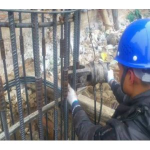 Cold Forging Press Rebar Coupler Machine High Efficiency For Threadless Rebar