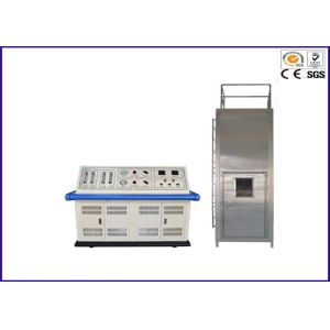 Bunched Cable / Wire Testing Equipment Vertical Fire Spread Tester UL1685 EN