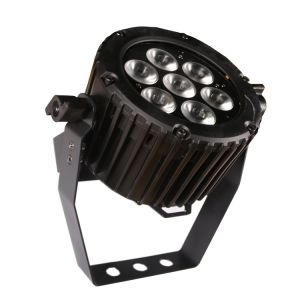 Indoor 7x3 Watt 23W RGBW 3 IN 1 Mini LED Flat Par Can Light Professional Stage