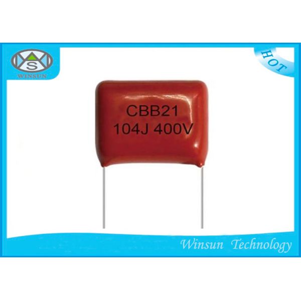 Low Dissipation Metallized Polyester Film Capacitor CBB21 One Microfarad
