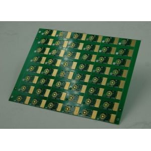 White Silkscreen Double Sided PCB Board Gold Plating With Finished Copper 1 OZ