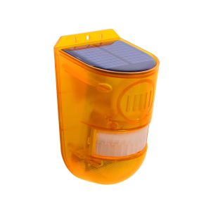 Solar Alarm Light Sound and light alarm device solar charging PIR Motion sensor