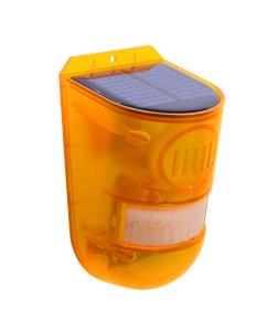 Cheap Solar Alarm Light Sound and light alarm device solar charging PIR Motion sensor siren Audible and visual alarm for sale