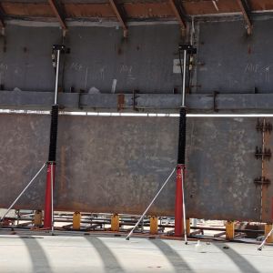 120t Capacity Hydraulic Tank Jacking Equipment For Customizable