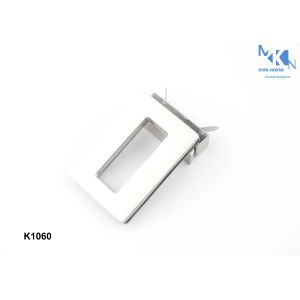 Decorative Metal Bag Twist Lock For Handbag 35mm Size Pattern Design K1060