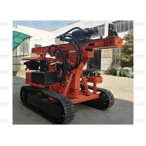 100m Depth Hydraulic Crawler Drilling Rig Mechanical Engineering