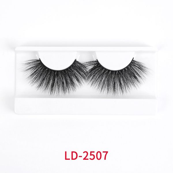 Quality Handmade Fluffy Volume Lashes , 5D Luxury Mink Lashes wholesale
