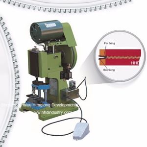 China Semi-automatic Two-way Metal Zipper Machine with 1.5–3.0 kW Motor Power and 500-hour Maintenance Cycle on sale