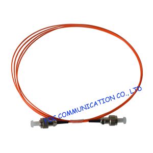 FTTH FC Fiber Optic Patch Cord Duplex Bend Insensitive Fiber Metal Housing