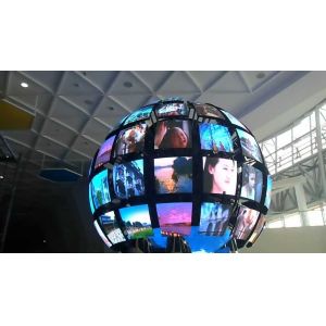 China Video/Text/Image Display Sphere LED Screen with Front Service Maintenance Method Module Size 320*160mm on sale China Video/Text/Image Display Sphere LED Screen with Front Service Maintenance Method Module Size 320*160mm on sale