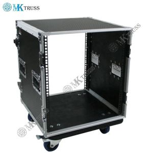 Customized 10U 12U 14U 16U Flight Case with 9mmplywood and Honycomb Surface
