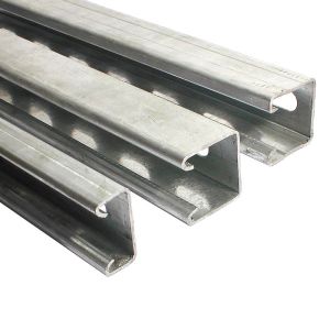 Anodized Corrosion Resistant Aluminium Unistrut Channel Slotted C Channel