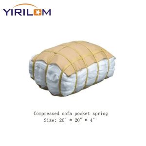 Customized Size Pocket Sofa Cushion Spring Seat Independent Pocket Coil Spring
