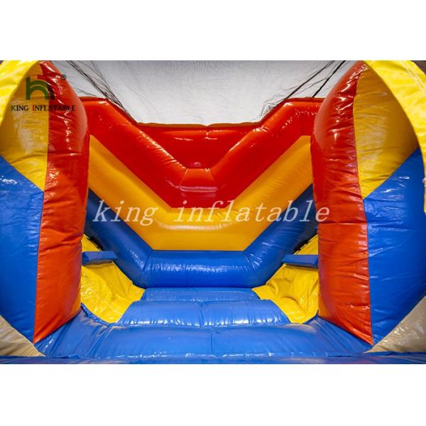 Waterproof PVC Inflatable Water Slide With Pool / Bouncer Combo Playground