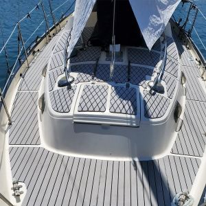 Flooring EVA Foam Decking Sheet, Faux Teak Decking Mat for Boat Yacht Marine