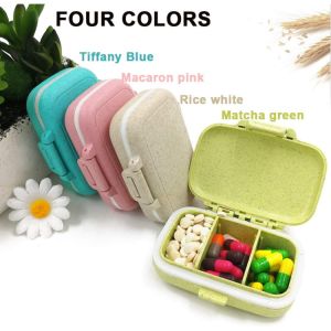 7 Day Monthly Travel Tablet Weekly Pill Dispenser Box For Elderly 4 PC Cases 3