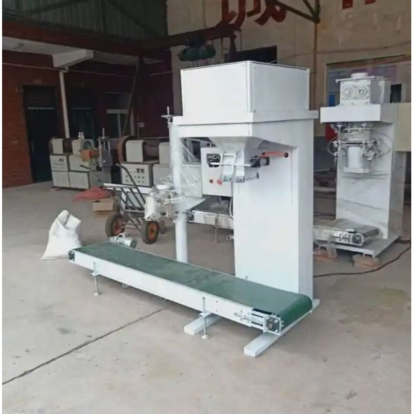 Semi Automatic Rice Packaging Machine 25kg Fertilizer Bagging Machine
