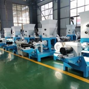 500-1000kg Screw Feed Extruder Cat Dog Floating Feed Extruder Machine Industrial