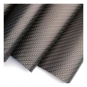 Wear Resisting Pvc Weave Pattern Tear Resistance Artificial Synthetic Leather