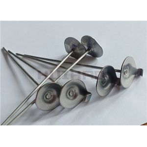 4 ½" X 14 Gauge Stainless Steel Lacing Anchors To Fix Insulation Removable