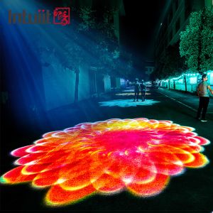 Outdoor Waterproof 200W Rotating Gobo Projector Custom Led Advertising Image