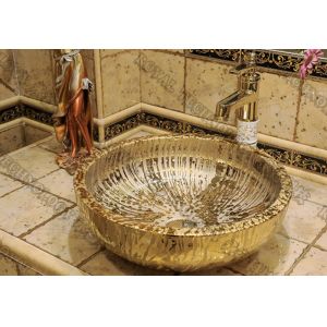 Ceramic PVD Coating Equipment , Ceramic TiN Gold Basin Ion Plating System, PVD