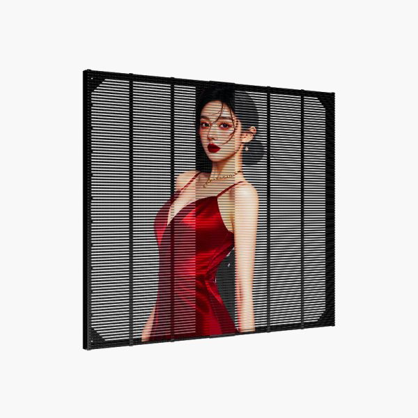 Led Transparent Screen LED Grille Screen Transparent Mesh LED Display Video Wall