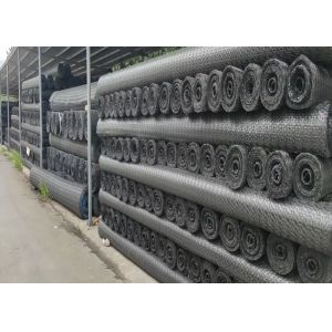 Pavement Reinforcement 35kn Uniaxial Plastic Geogrid 3 Meters Width