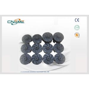 Rubber Impeller Slurry Pump Parts Fully Interchangeable Slurry Pump Spares