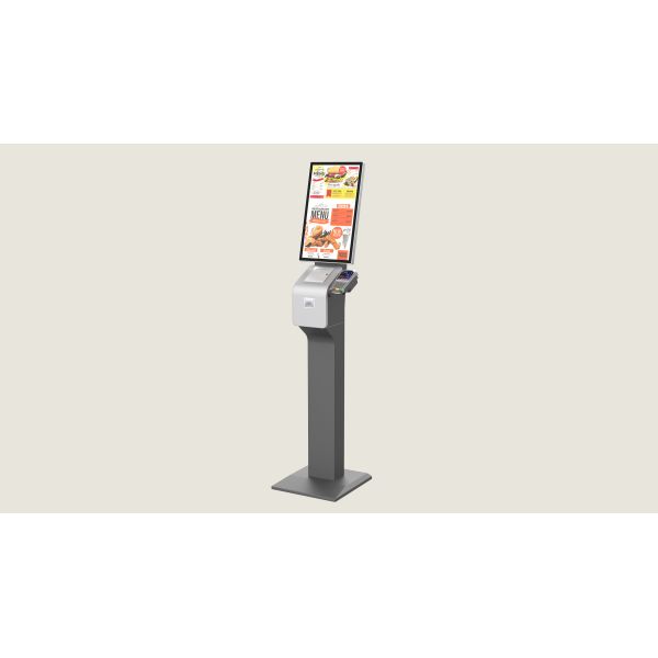 24 Inch Touch Screen Self Service Ordering Kiosk Payment For Supermarket Restaurant