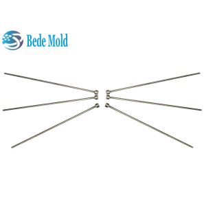 0.005mm Tolerance Plastic Injection Mold Parts Ejector Pins Rod SKD61